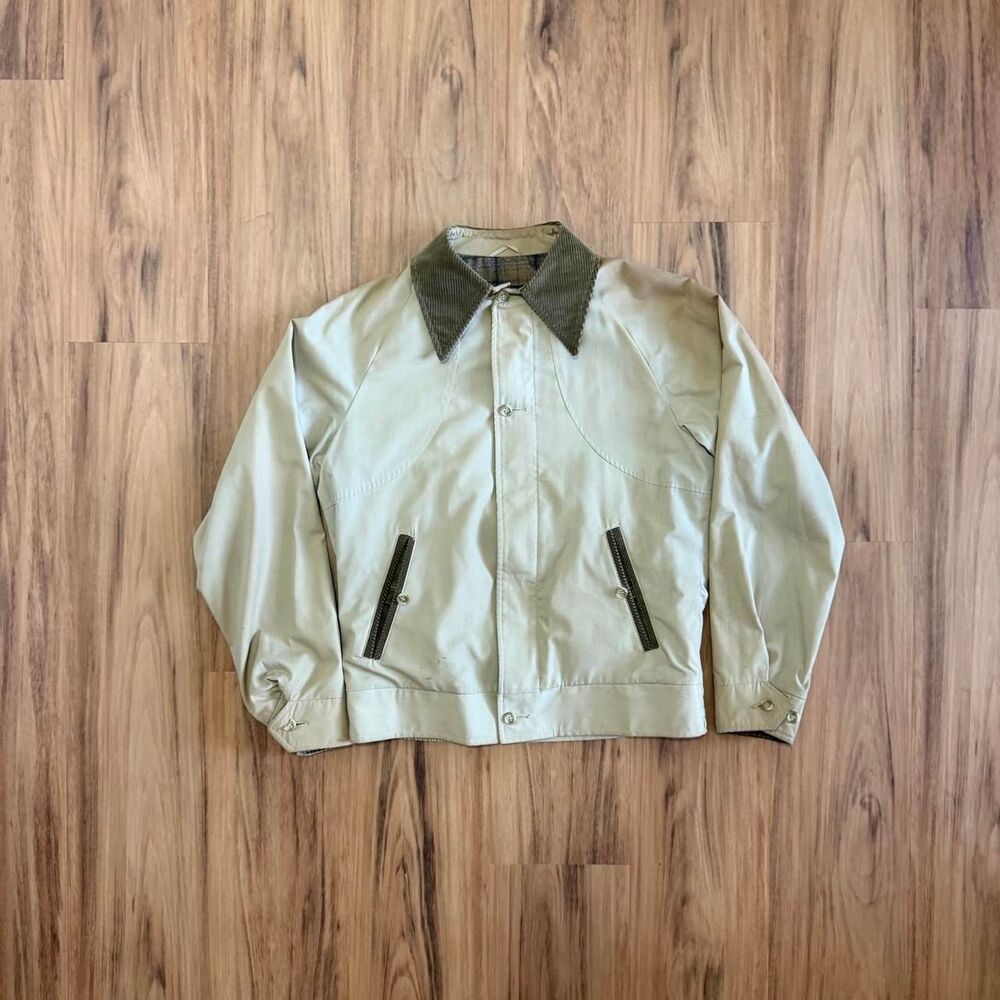 Vintage 1980’s Jack Nicklaus Jacket Talon Zipper Plaid Interior Mens Size S/M